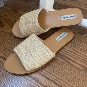 Steve Madden slide on sandals
